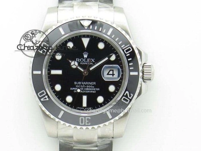 0517 Stretchable Daytona 116515 QF 1:1 Best Edition Black RG Dial on Oysterflex Rubber Strap SA 2273